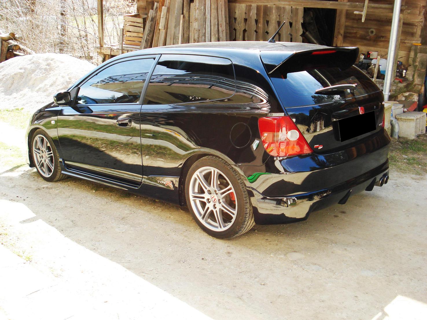 HONDA CIVIC 01-05 3D (+ TYPE-R) MUGEN JDM REAR BUMPERLIP