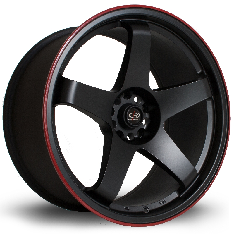 ROTA GTR/P45 19 INCH 10J 5X114 ET20 FBLACKRLIP