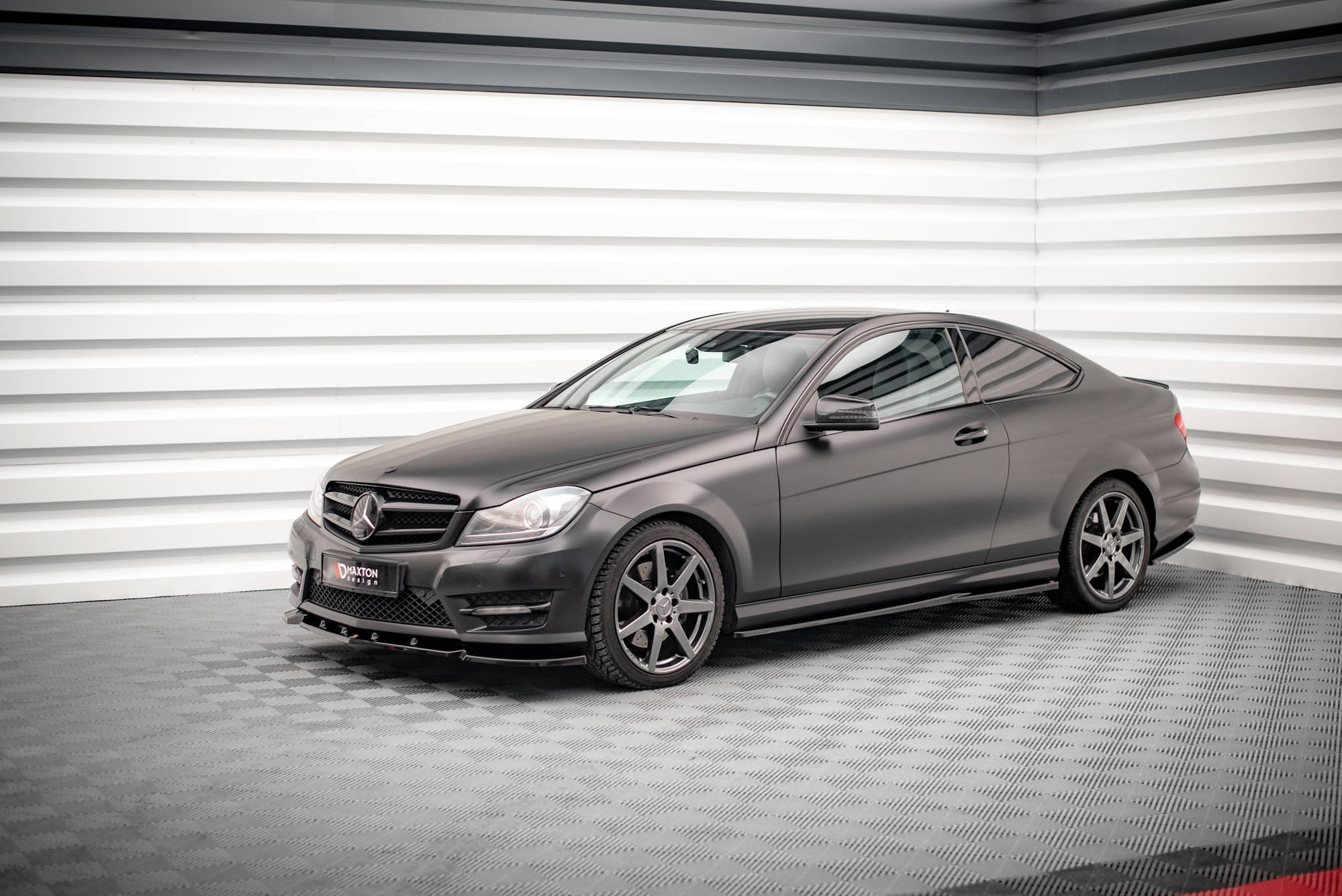 Side Skirts Diffusers Mercedes-Benz C Coupe / Sedan / Estate AMG-Line C204 / W204 Facelift / S204 Facelift - 4
