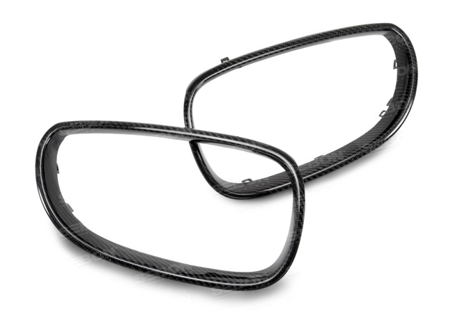 BMW 5 SERIE 04-10 SEIBON CARBON FRONT GRILL TRIM