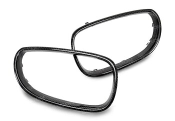 BMW 5 SERIE 04-10 SEIBON CARBON FRONT GRILL TRIM