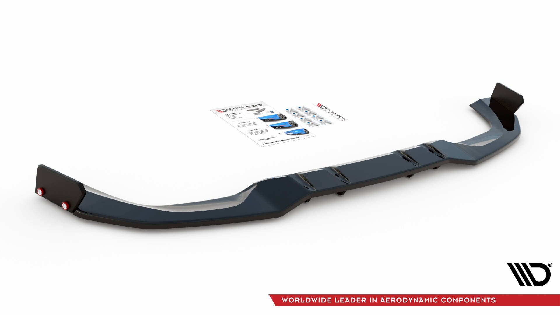 Central Rear Splitter + Flaps Mercedes AMG A 45 S Aero Pack W177 - 4