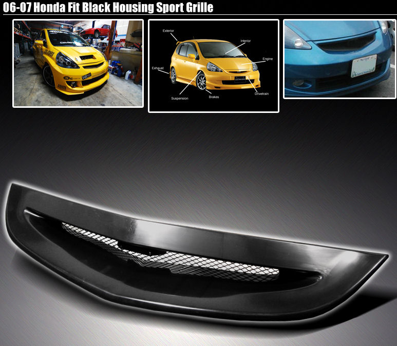 HONDA FIT/JAZZ ABS GRILL [SIX]