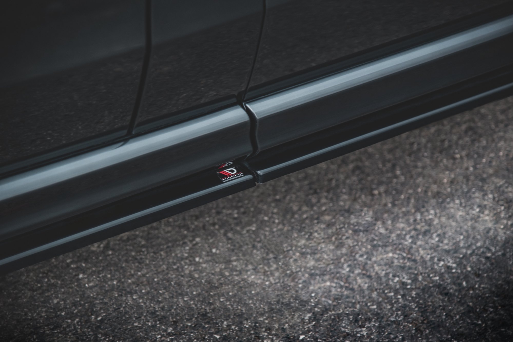Side Skirts Diffusers Mercedes-Benz V-Class Long AMG-Line W447 - 3