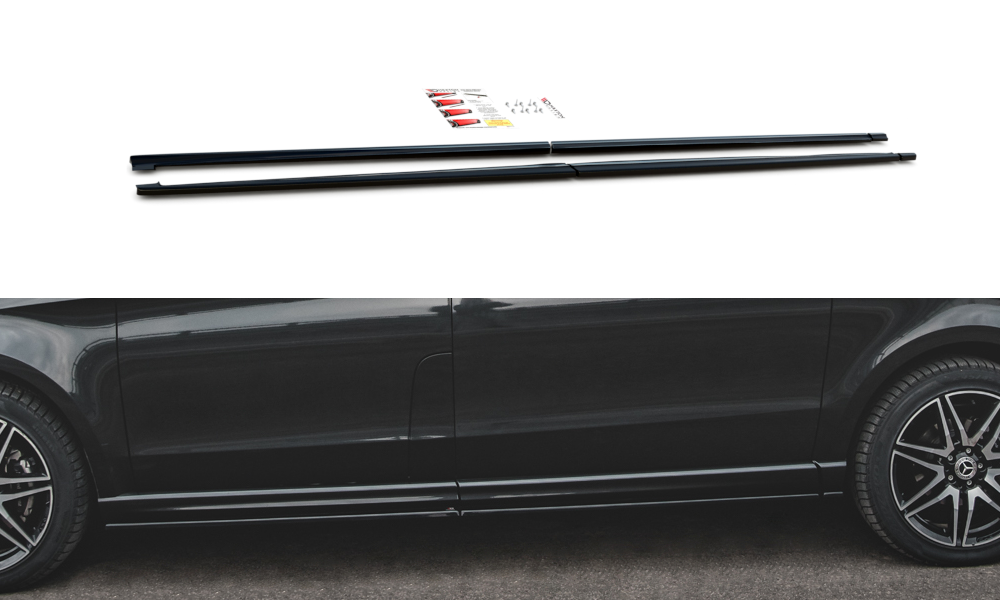 Side Skirts Diffusers Mercedes-Benz V-Class Long AMG-Line W447