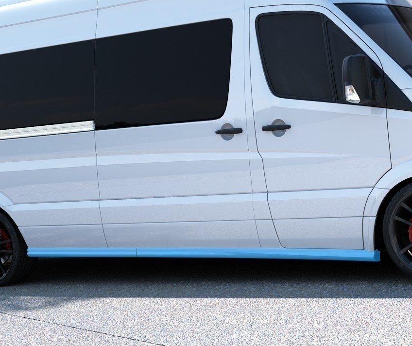 Side Skirts Mercedes Sprinter MK2 (2006 - 12) - 3