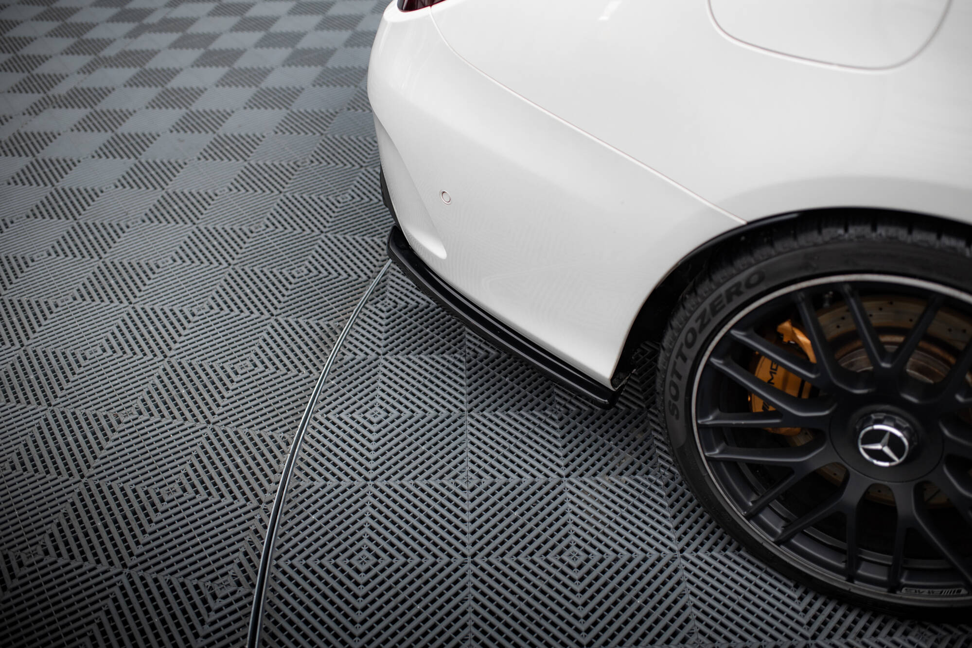 Rear Side Splitters Mercedes-AMG C63 Sedan / Estate W205 / S205 - 4