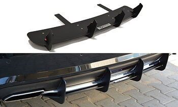 Rear Diffuser Mercedes CLS C218 Amg-line (2011-2014)