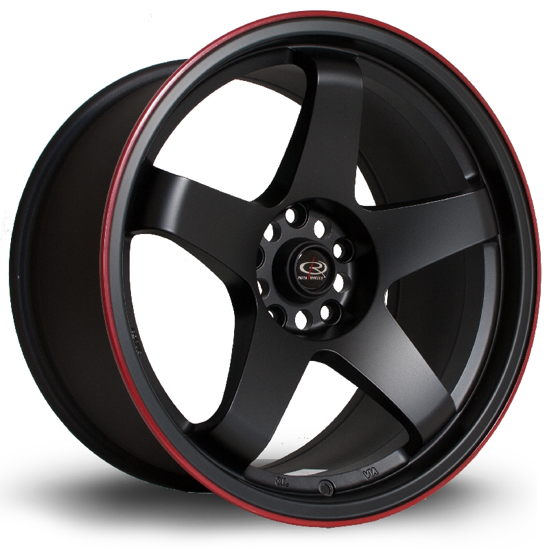 ROTA GTR/P45 18 INCH 9.5J 5X114 ET30 FBLACKRLIP