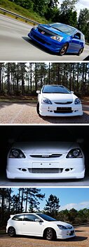 HONDA CIVIC 04-05 FACELIFT 3D (+ TYPE-R) MUGEN JDM FRONT LIP