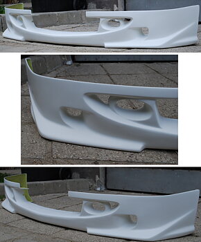 HONDA CIVIC 04-05 FACELIFT 3D (+TYPE-R) MUGEN FRONT LIP V2