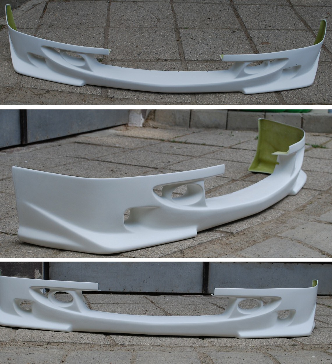 HONDA CIVIC 04-05 FACELIFT 3D (+TYPE-R) MUGEN FRONT LIP V2 - 3