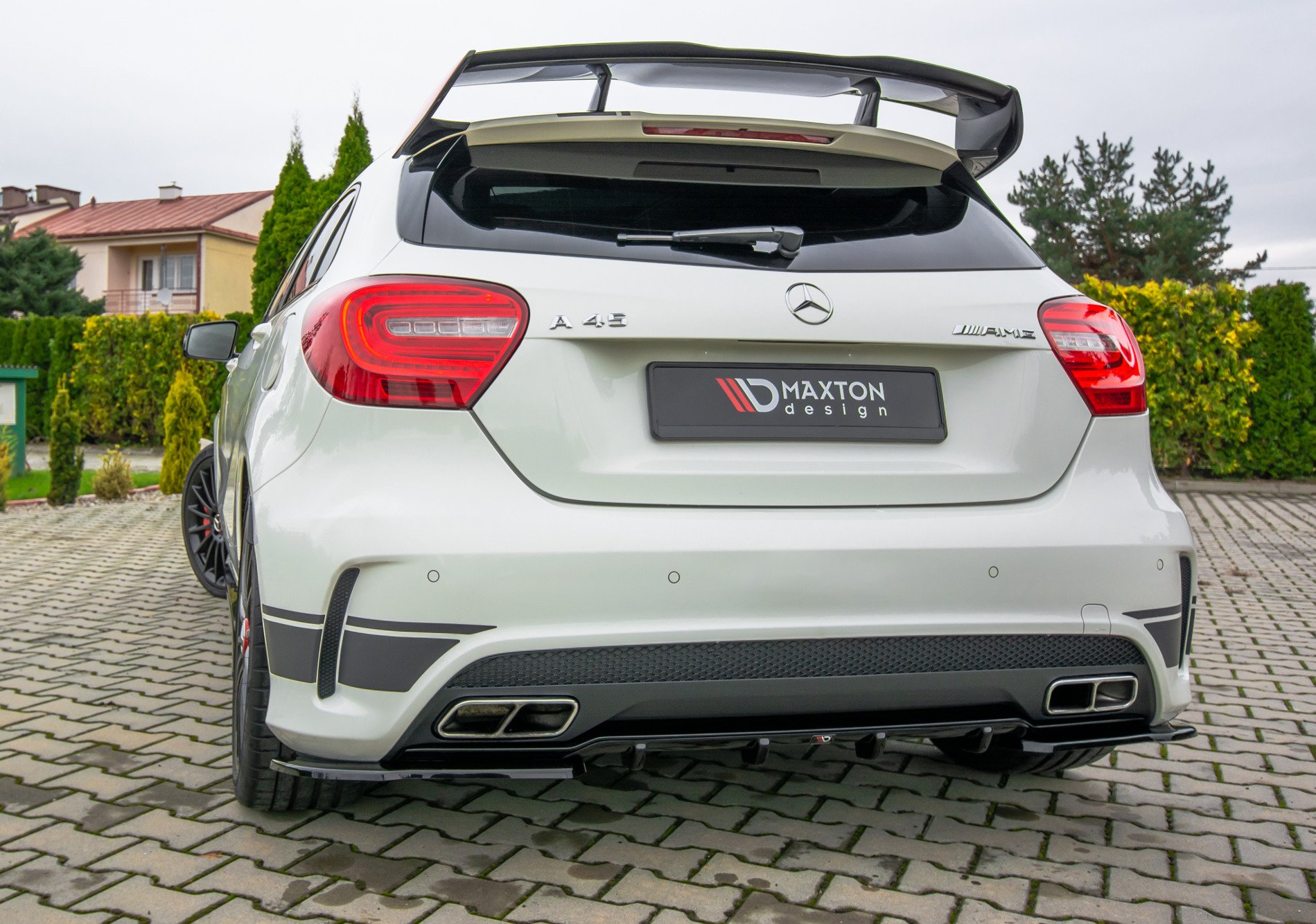 Rear Valance Mercedes A45 AMG W176 (2013-2015) - 3