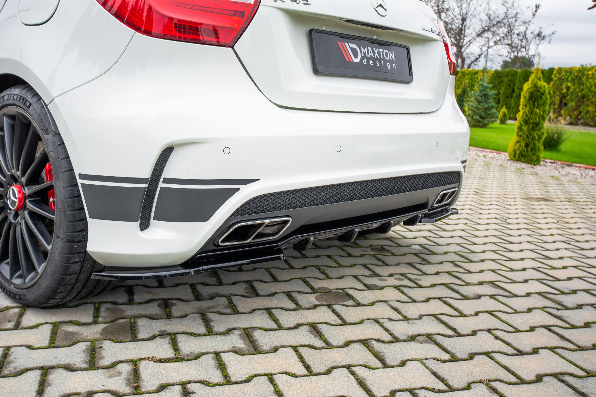 Rear Valance Mercedes A45 AMG W176 (2013-2015) - 2