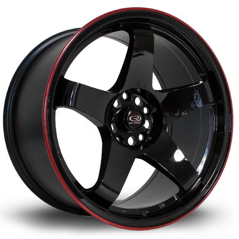 ROTA GTR/P45 18 INCH 9.5J 5X114 ET30 BLACKRLIP