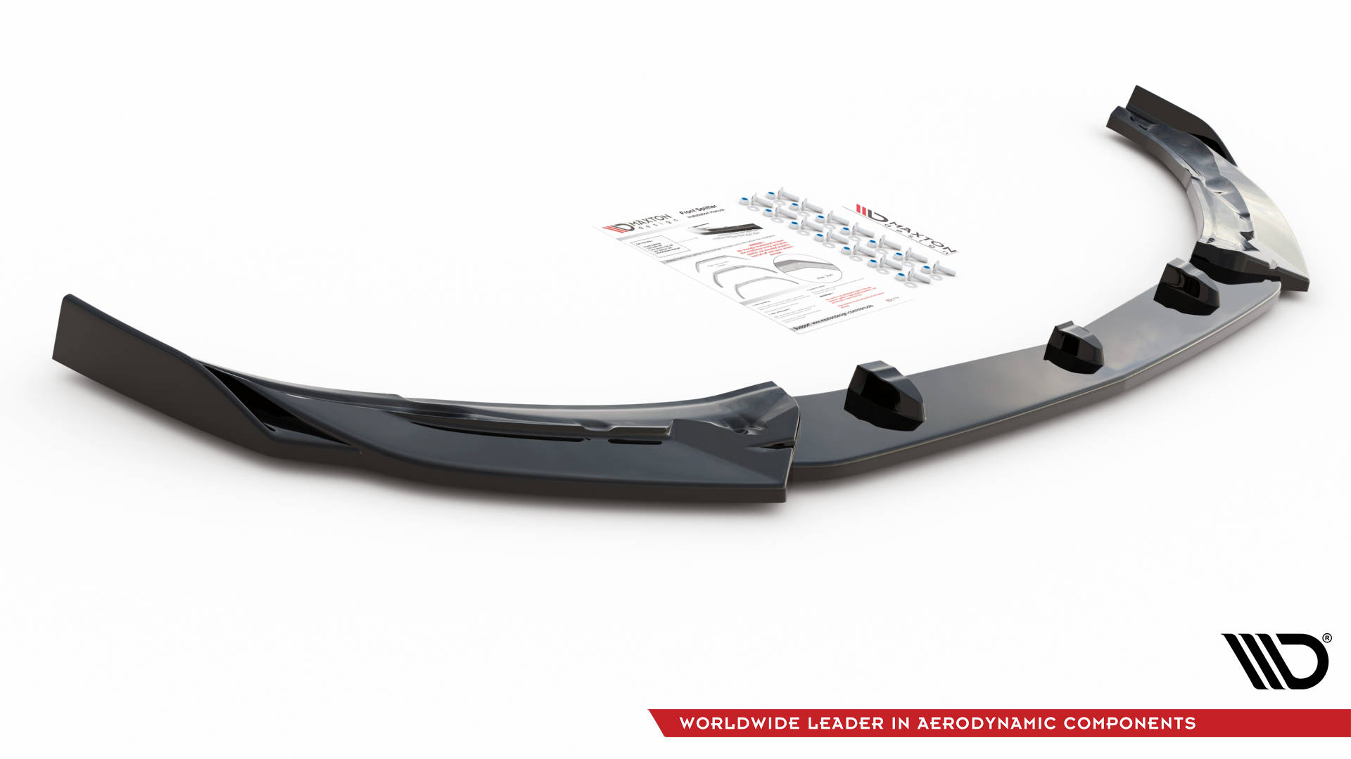 Front Splitter V.2 Mercedes-AMG C63 Coupe AMG Aero Pack C205 Facelift - 4