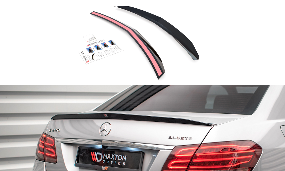 Spoiler Cap Mercedes E63 AMG / AMG-Line Sedan W212 Facelift