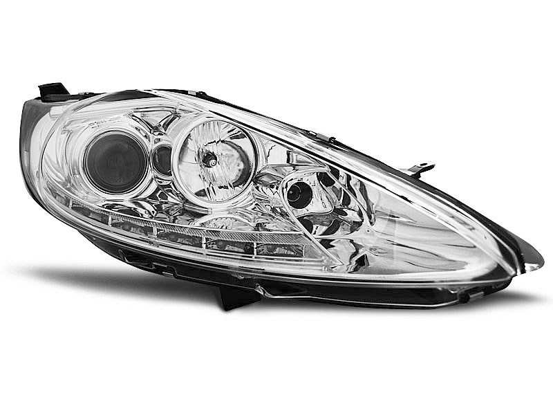 HEADLIGHTS FORD FIESTA MK7  08.08-09.12 DAYLIGHT CHROME