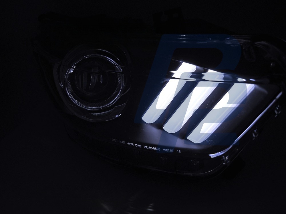 Xenon Headlights LED Black for Ford Mustang 2014–2017 - 2