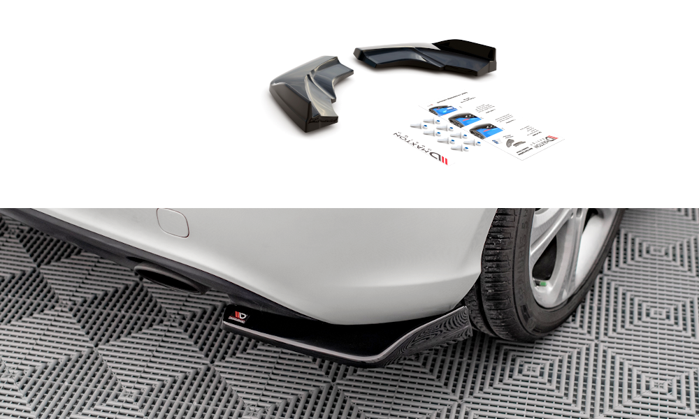 Rear Side Splitters V.1 Mercedes A W176 (2012-2015)