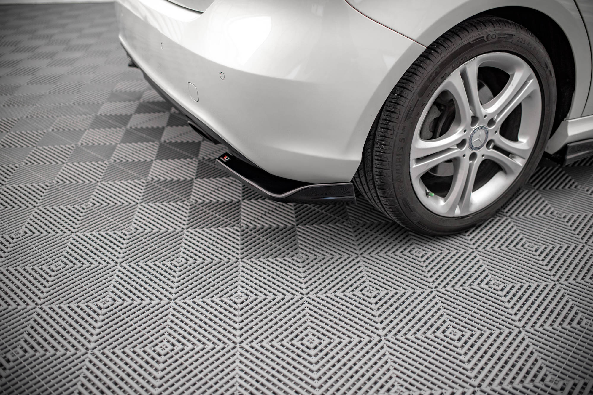 Rear Side Splitters V.1 Mercedes A W176 (2012-2015) - 3