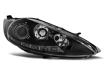 HEADLIGHTS FORD FIESTA MK7 08.08-09.12 DAYLIGHT BLACK