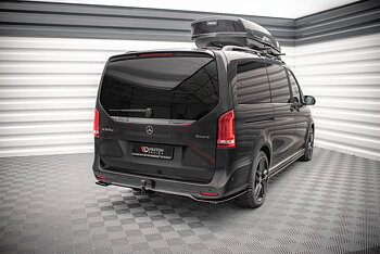 Central Rear Splitter (Vertical Bars) Mercedes V-Class AMG-Line W447 Facelift