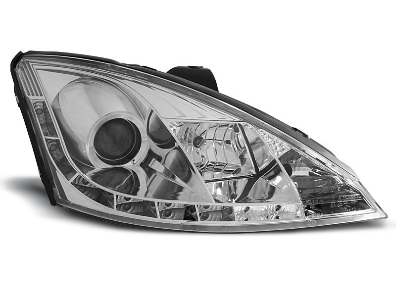 HEADLIGHTS FORD FOCUS 11.01-10.04 DAYLIGHT CHROME