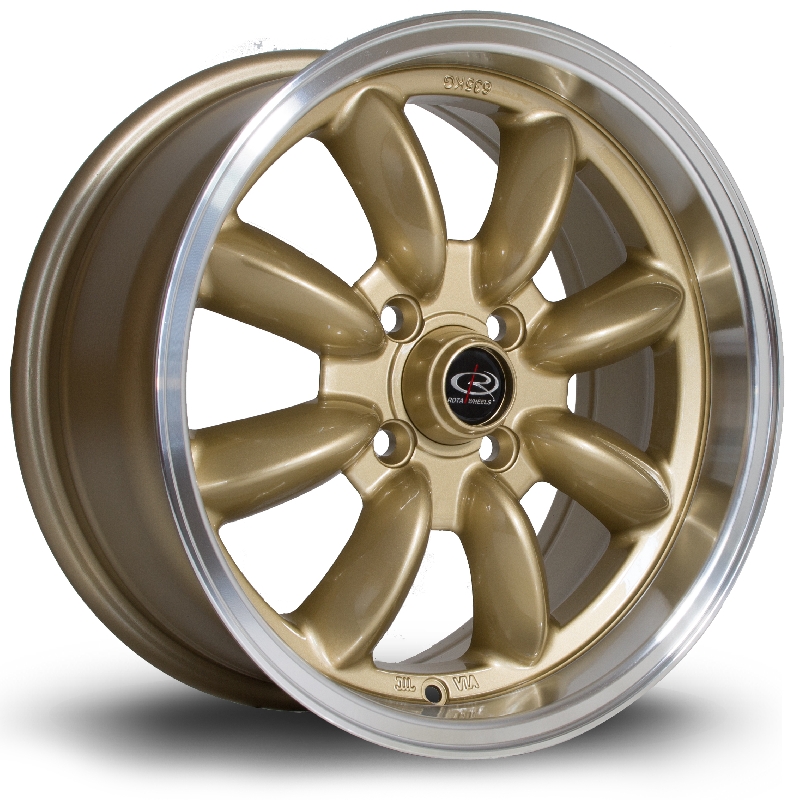 ROTA RB 15 INCH 7J 4X100 ET30 RLGOLD