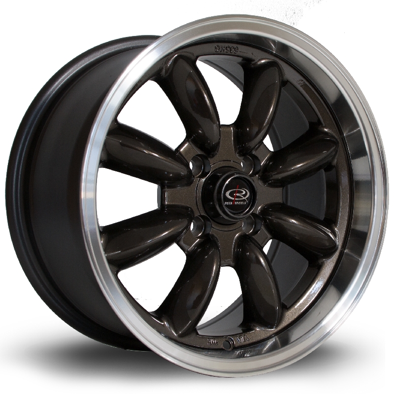 ROTA RB 15 INCH 8J 4X100 ET30 RLGUNMETAL