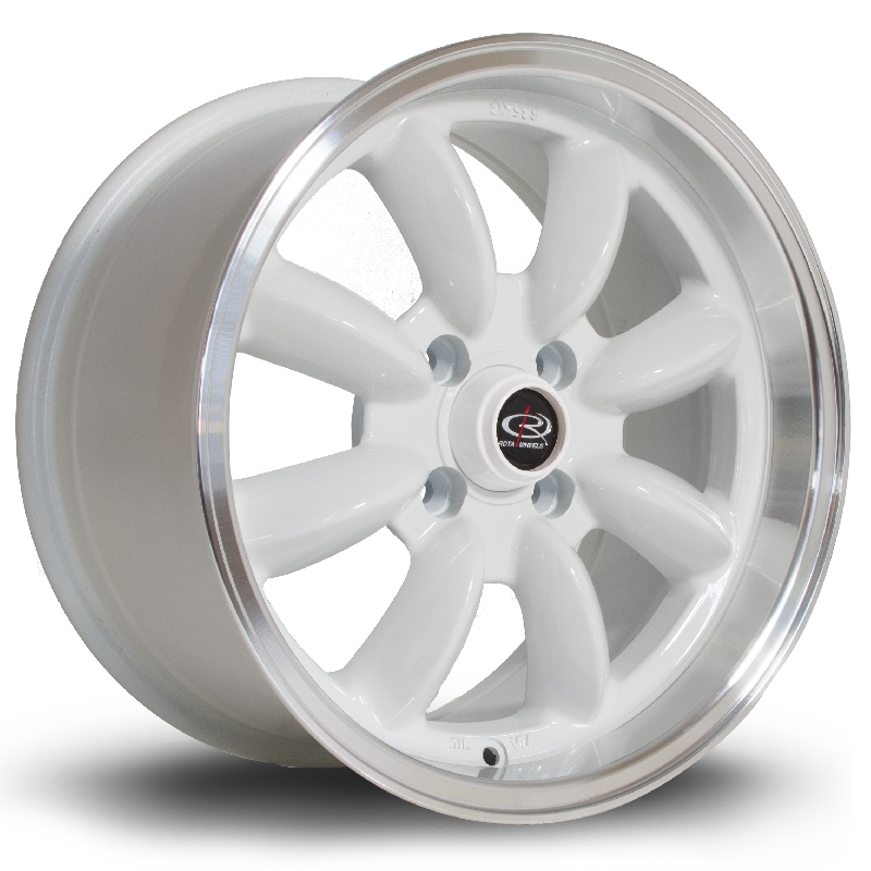 ROTA RB 15 INCH 8J 4X100 ET30 RLWHITE