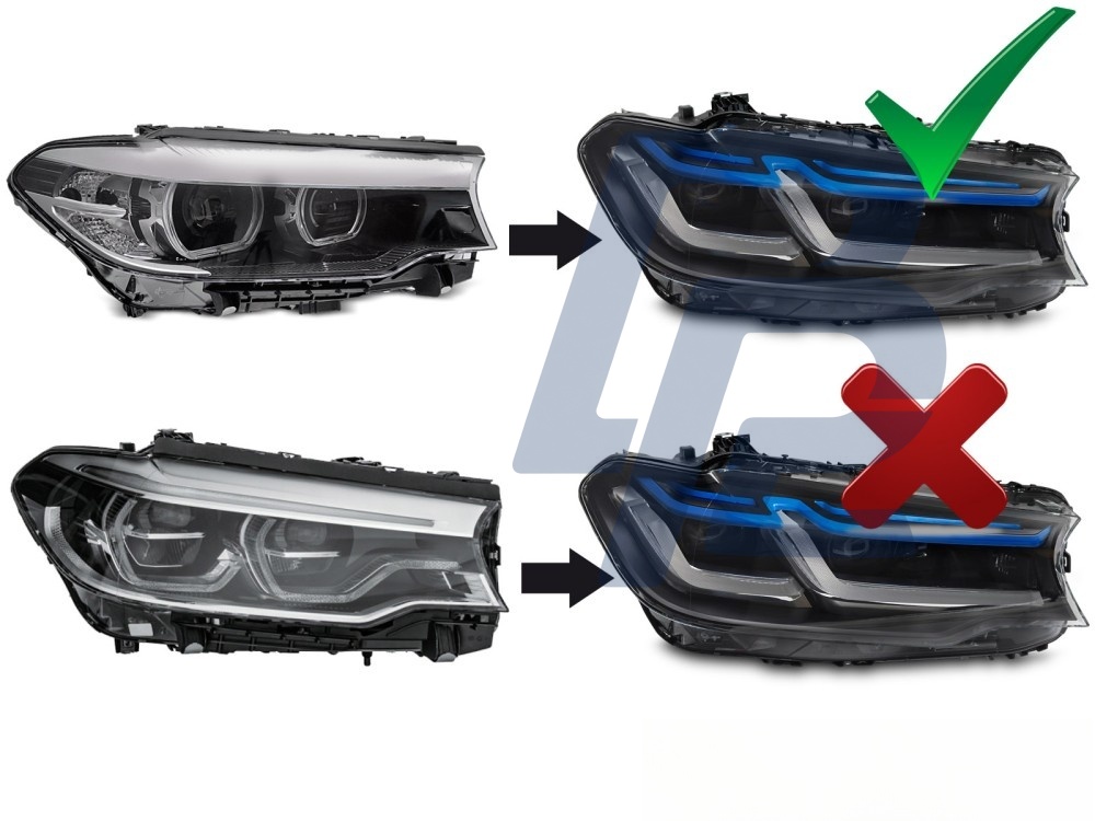 Headlights Full LED DRL for BMW G30 / G31 2017–2020 - 3