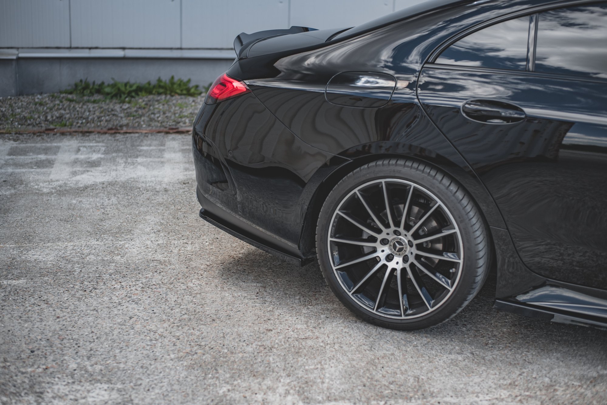 Central Rear Splitter Mercedes-Benz CLS AMG Line C257 (2018-2021) - 6