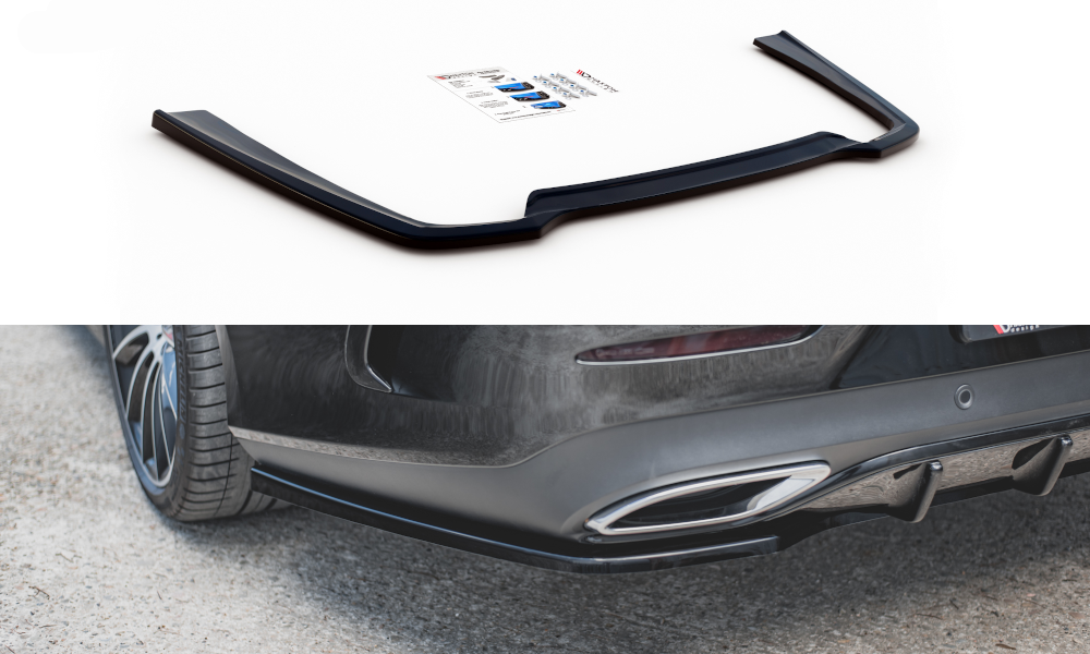 Central Rear Splitter Mercedes-Benz CLS AMG Line C257 (2018-2021)