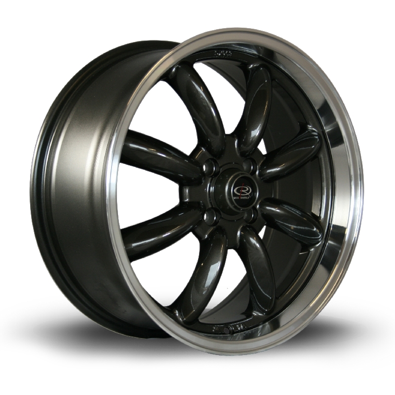 ROTA RB 17 INCH 7.5J 4X100 ET45 RLGUNMETAL