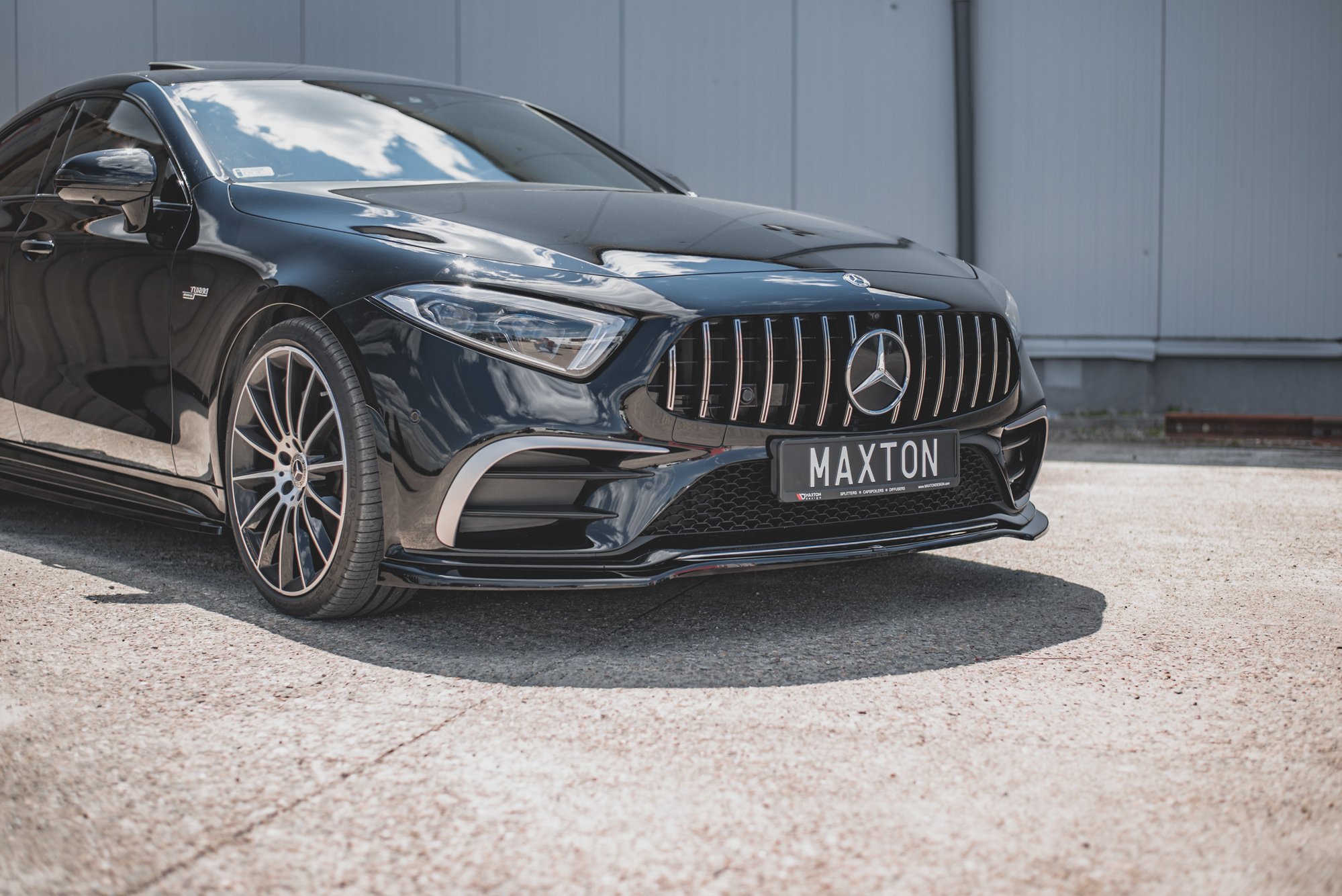 Front Splitter V.3 Mercedes-Benz CLS AMG Line / 53AMG C257 (2018-2021) - 6