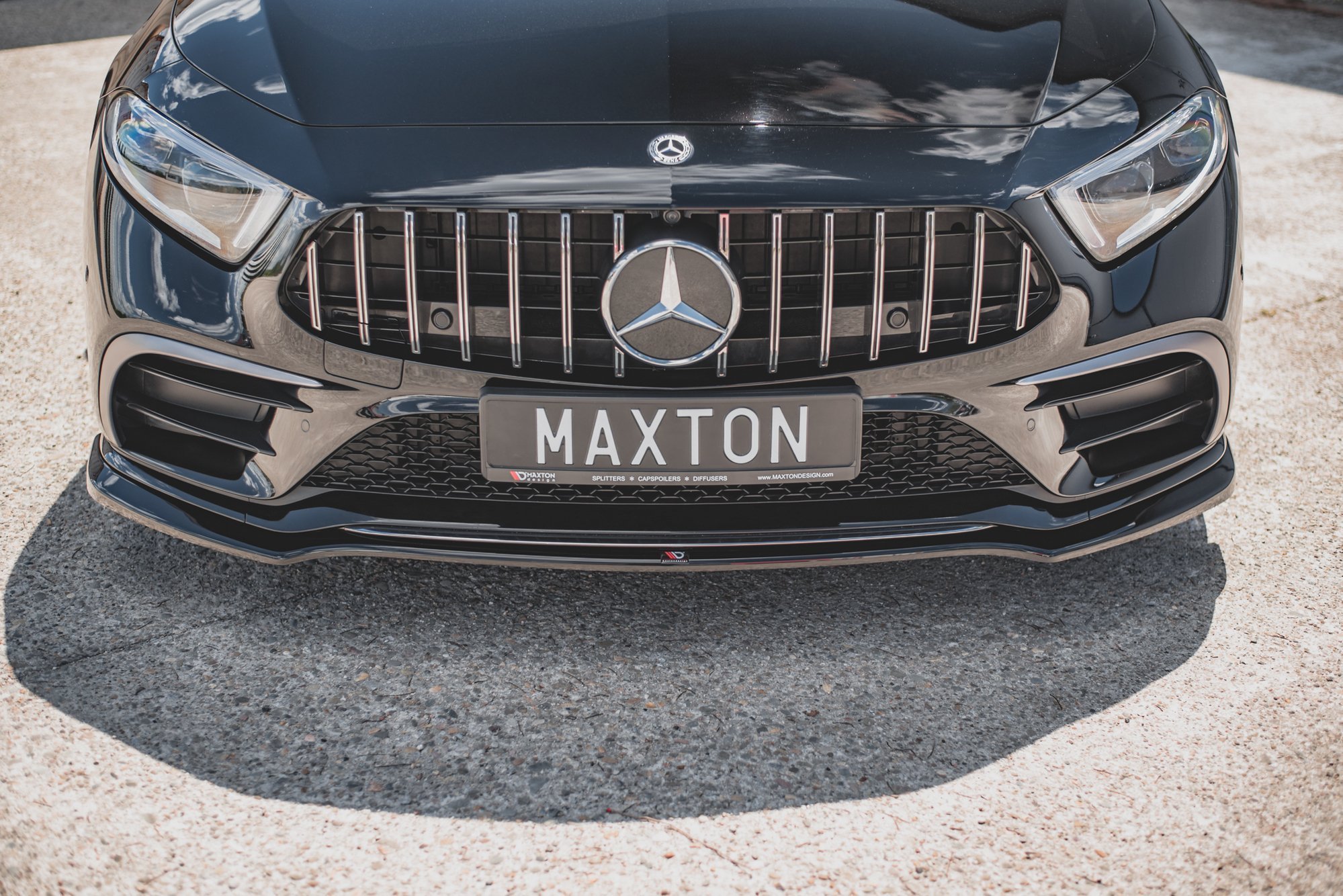Front Splitter V.3 Mercedes-Benz CLS AMG Line / 53AMG C257 (2018-2021) - 3