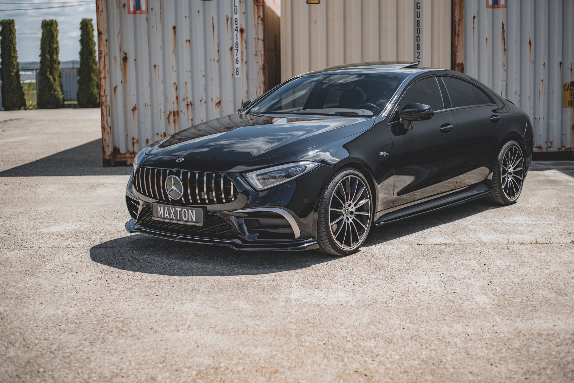Front Splitter V.3 Mercedes-Benz CLS AMG Line / 53AMG C257 (2018-2021) - 2