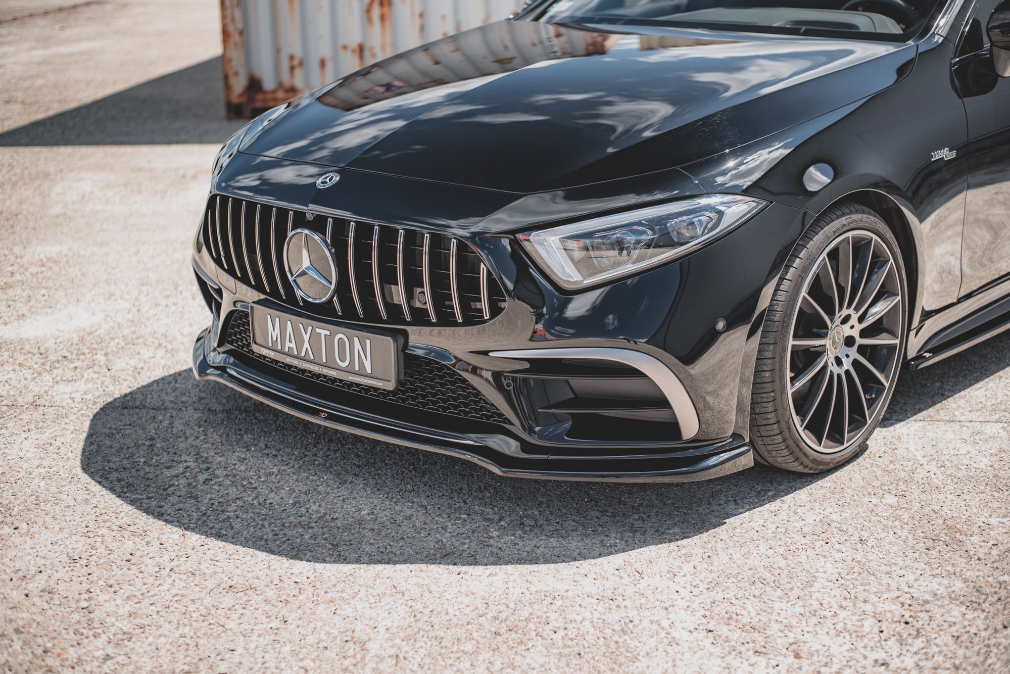 Front Splitter V.3 Mercedes-Benz CLS AMG Line / 53AMG C257 (2018-2021) - 4