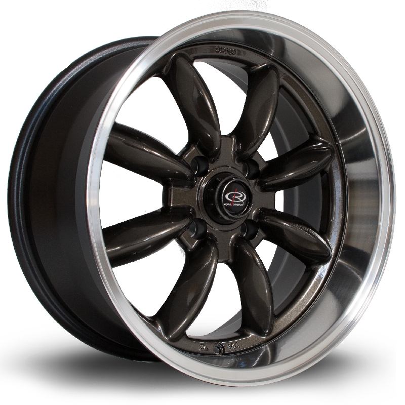 ROTA RBR 17 INCH 8.5J 4X114 ET4 RLGUNMETAL