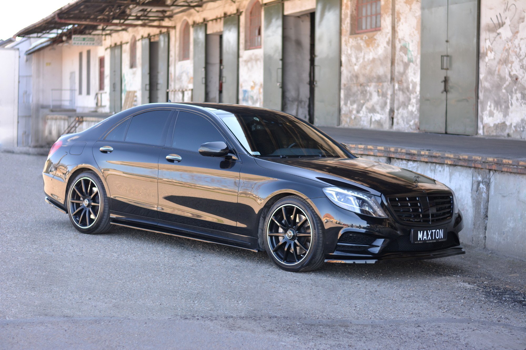 Side Skirts Diffusers V.1 Mercedes-Benz S-Class AMG-Line W222 - 2