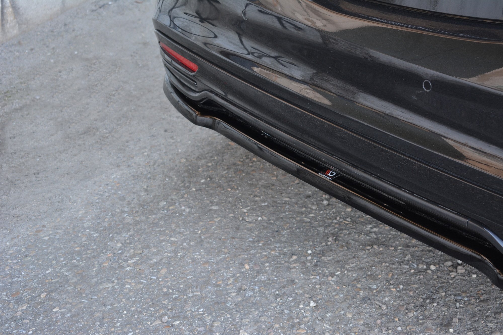 Rear Splitter Mercedes S-class Amg-line W222 (2013-2017) - 4