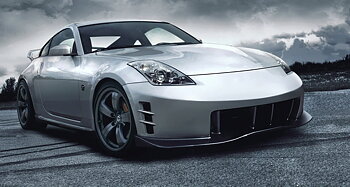 NISSAN 350Z 02-06 FRÄMRE STÖTFÅNGARE TYPE NISMO STIL FRP [AUTOR]