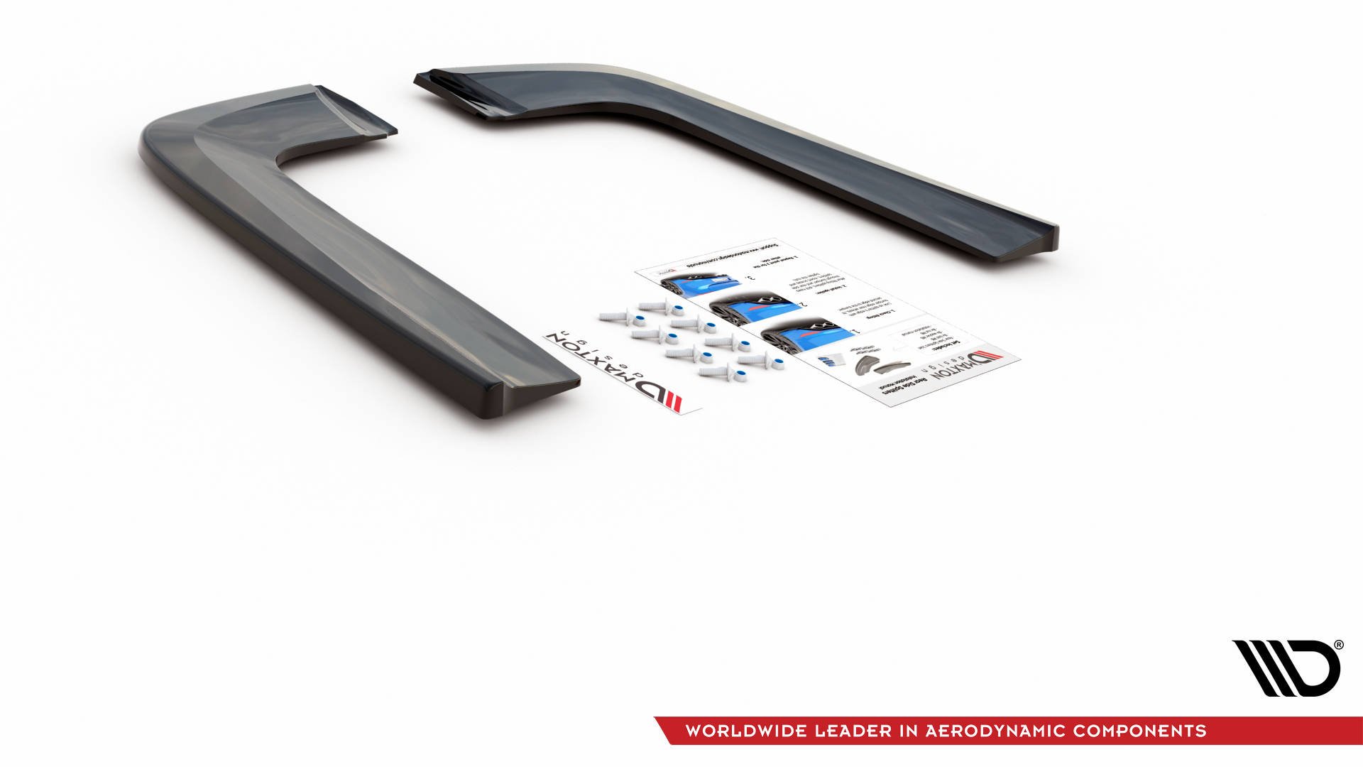 Rear Side Splitters V.2 Mercedes-Benz V-Class AMG-Line W447 Facelift - 7