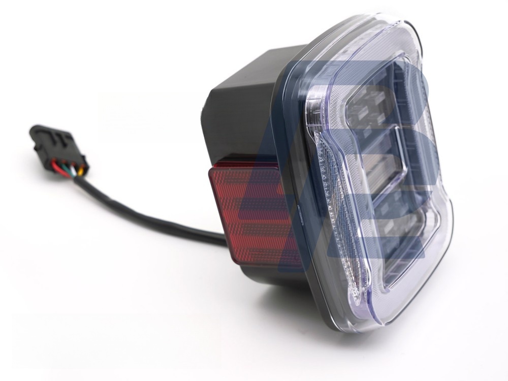Tail Lights for Jeep Wrangler Yj 1991–1996 / Tj 1996–2006 White LED - 2