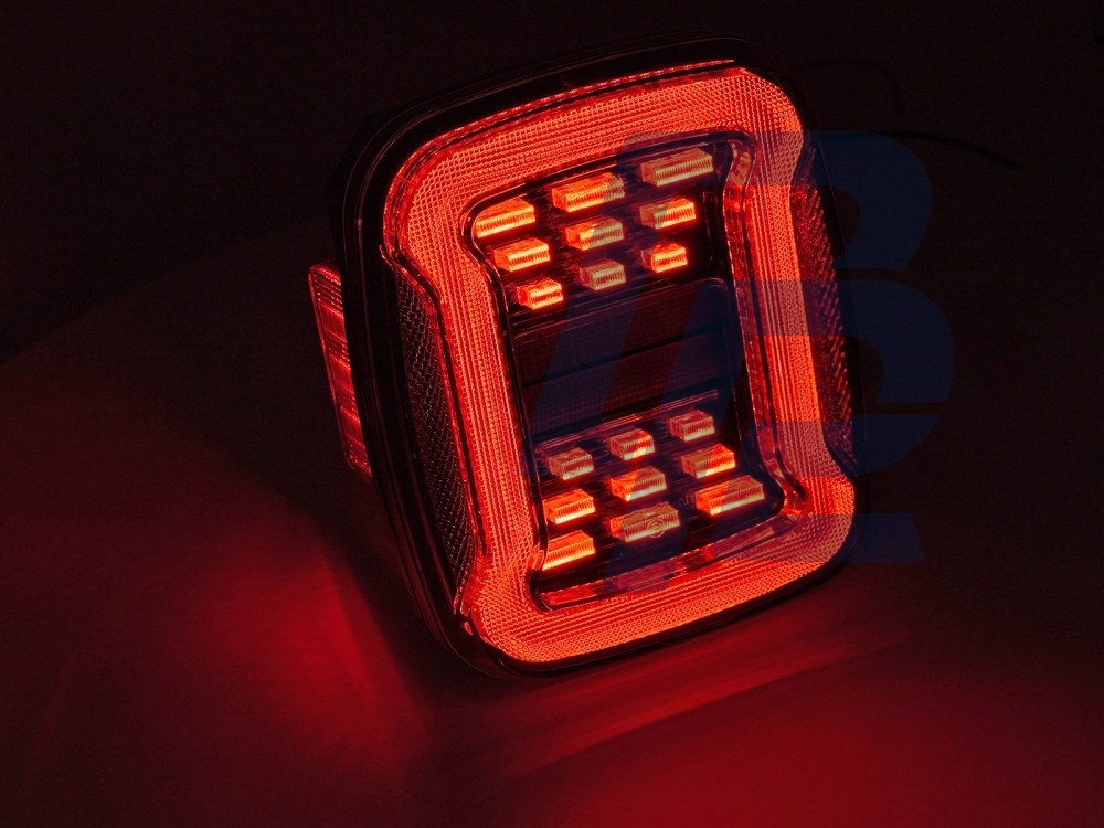 Tail Lights for Jeep Wrangler Yj 1991–1996 / Tj 1996–2006 White LED - 4