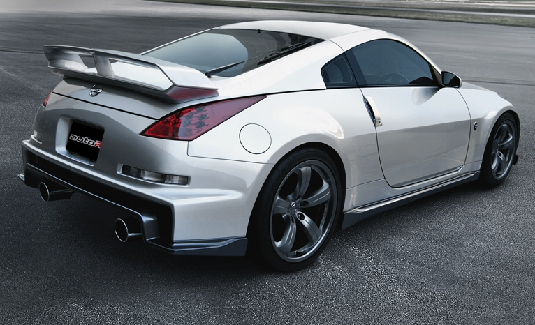 NISSAN 350Z 02-06 REAR SPOILER TYPE NISMO STYLE FRP [AUTOR] - 2