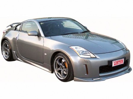 NISSAN 350Z 03-06 LESTER FRONT BUMPER LIP FRP V1