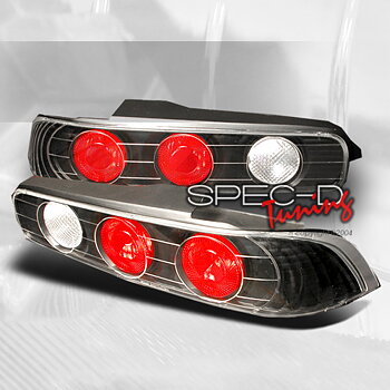 HONDA INTEGRA 94-01 2D TAILLIGHTS BLACK [SR]
