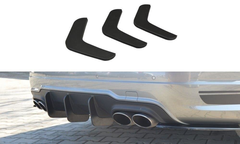 Rear Diffuser V.2 Mercedes C W204 Amg-line (Facelift) (2011-2014)